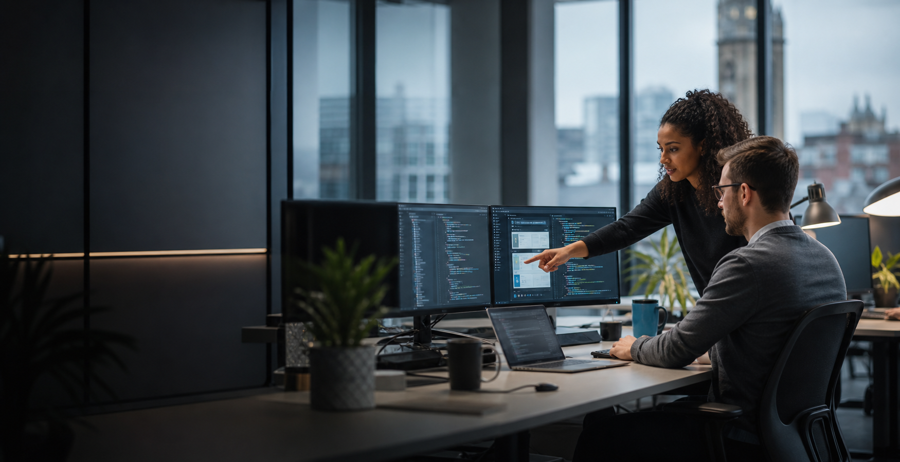 Modern software engineering workspace in Manchester